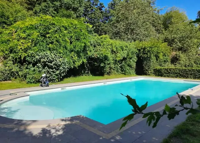 Incontournable Avec Sauna Et Piscine Dans Un Petit Paradis Du Barbant Wallon Ferienhaus Villers-la-Ville